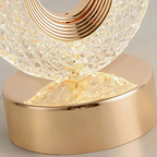 Crystal Table Lamp – Dimmable, Cordless & Adjustable Light Modes 4