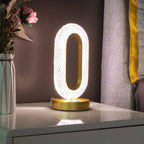 Crystal Table Lamp – Dimmable, Cordless & Adjustable Light Modes 5