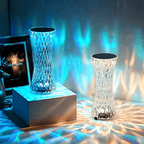 Crystal Touch Table Lamp - Cordless LED Bedside Light with Touch Control 1