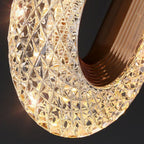 Crystal Wall Sconce Lighting - Elegant LED Design for Cozy Ambiance 2