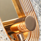Crystal Wall Sconce Lighting - Elegant LED Design for Cozy Ambiance 4
