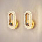 Crystal Wall Sconce Lighting - Elegant LED Design for Cozy Ambiance 8