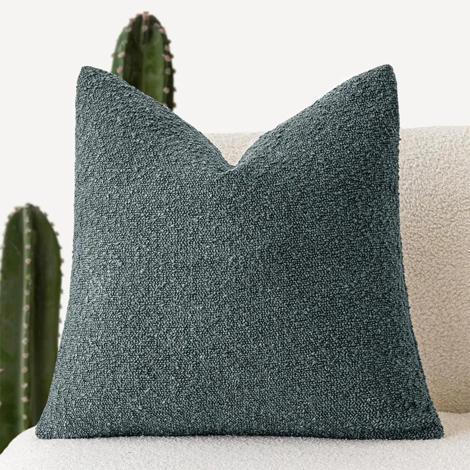 Cushion Cover - Textured 45x45cm Decorative Pillow Cover 16