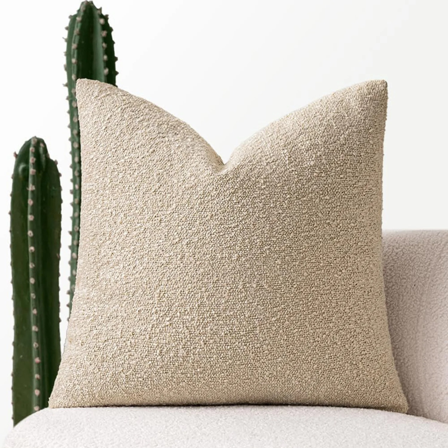 Cushion Cover - Textured 45x45cm Decorative Pillow Cover 7