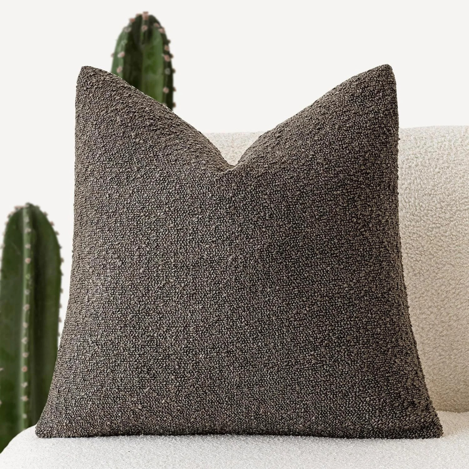 Cushion Cover - Textured 45x45cm Decorative Pillow Cover 8