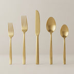 30 Piece Cutlery Set 18/10 Stainless Steel Modern Finish 1