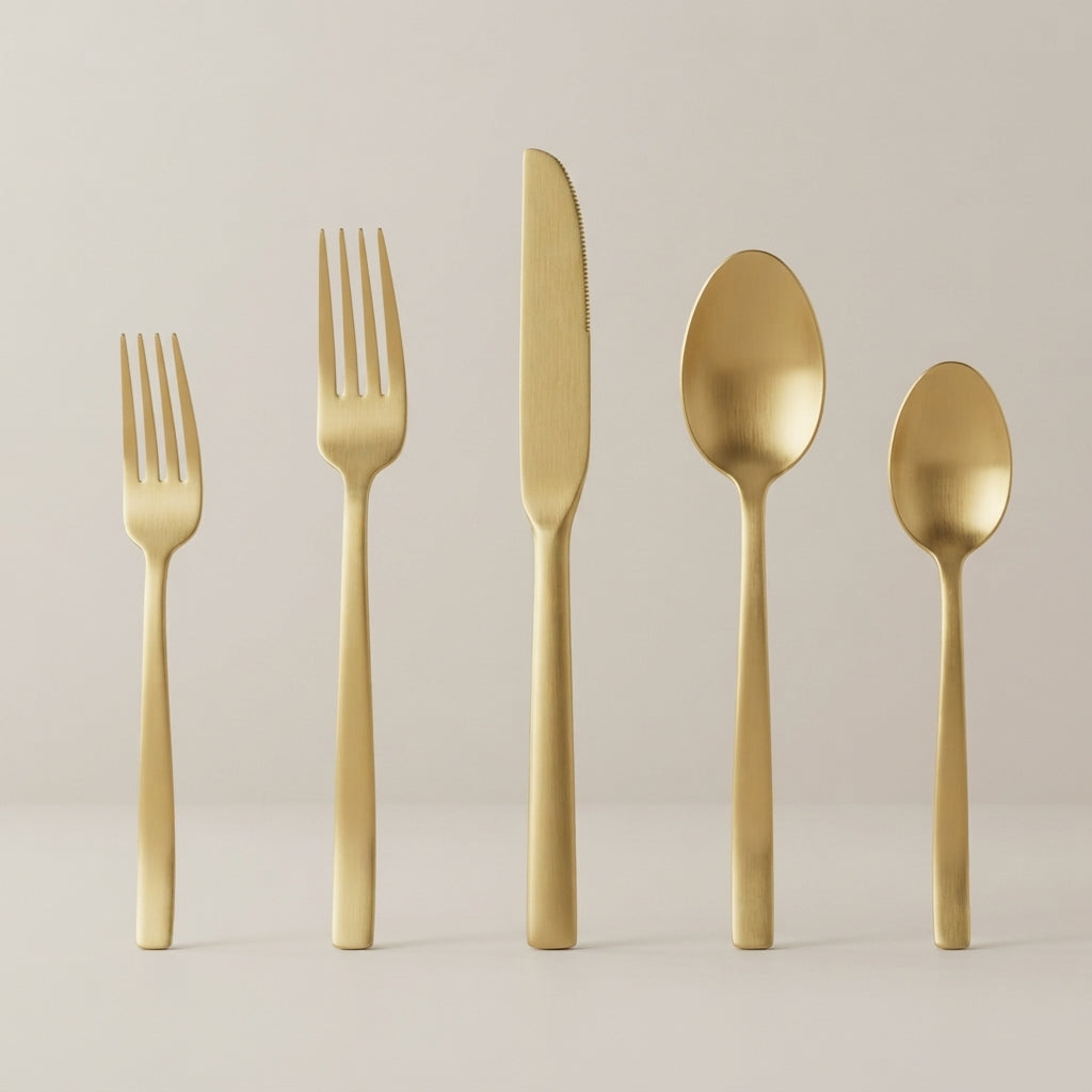 30 Piece Cutlery Set 18/10 Stainless Steel Modern Finish 1