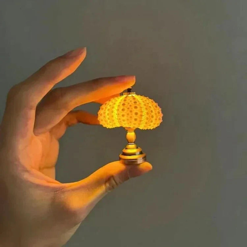 DIY Sea Urchin Night Lamp - Unique Design for Ambient Lighting 0