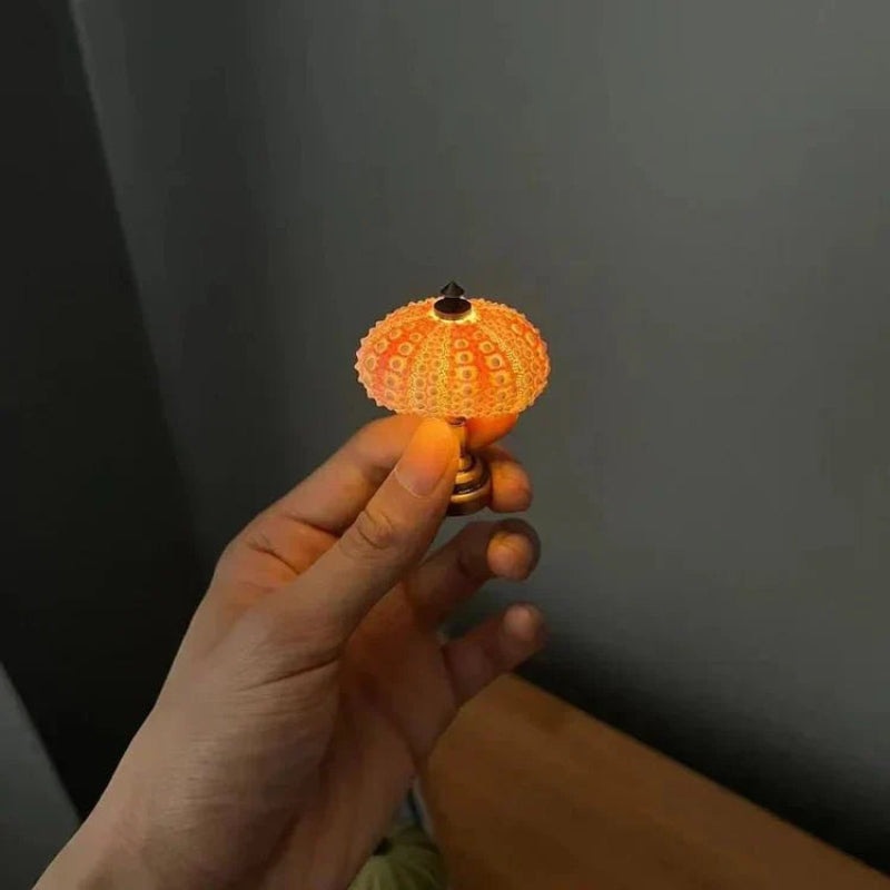 DIY Sea Urchin Night Lamp - Unique Design for Ambient Lighting 3