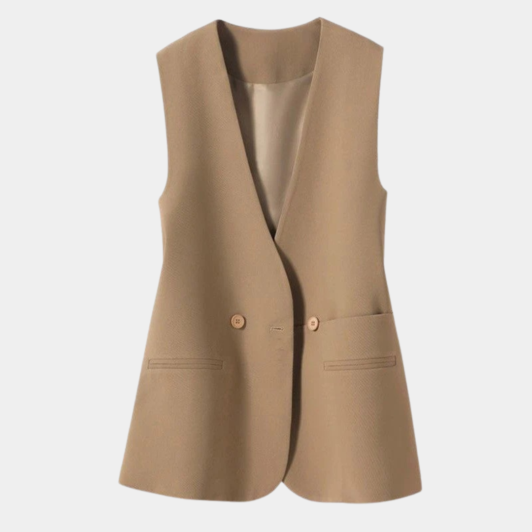 Dames Vest | Lichtgewicht Polyester, Mouwloos Elegant 0