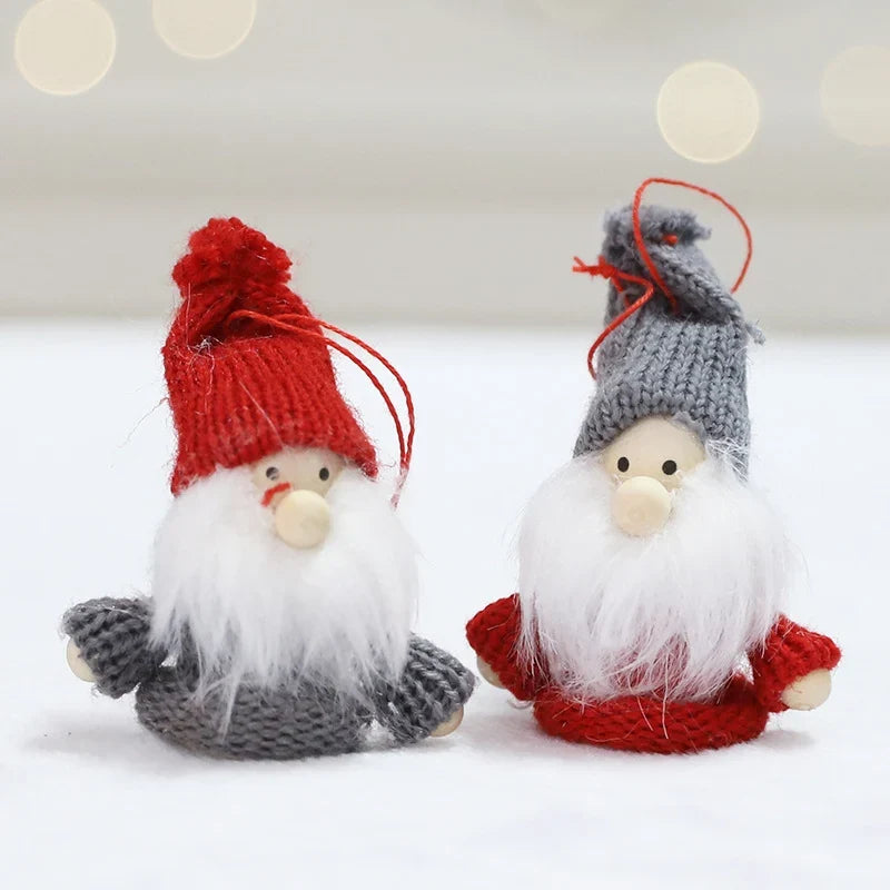 Decorative Angel Ornament for Christmas Tree with Plush Body and Sparkling Wings – Festive Holiday Decor 3
