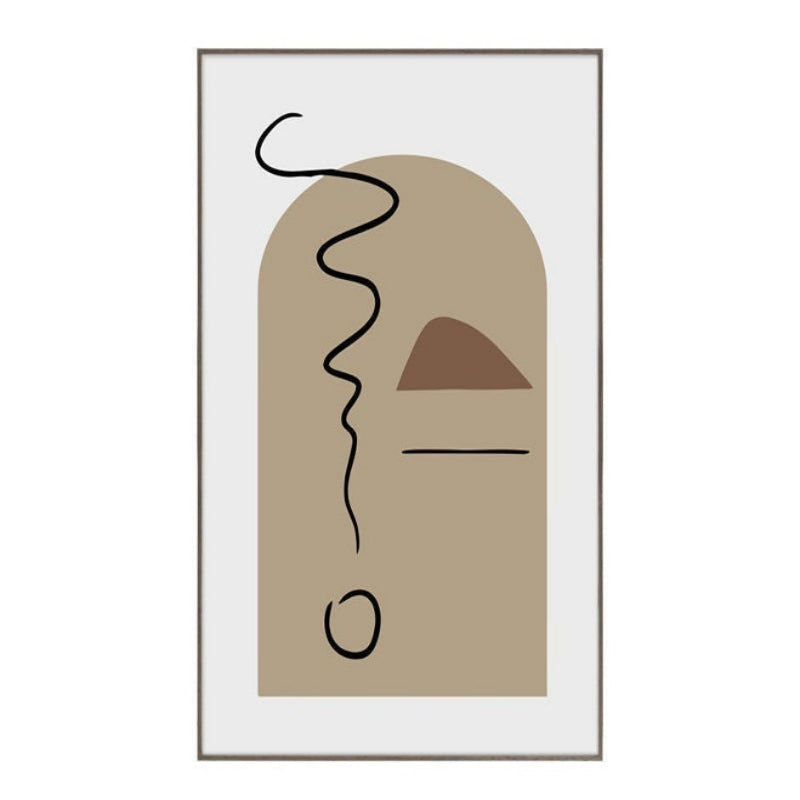 Decorative Canvas Mural - Unique Cartoon Style for Living Rooms 5