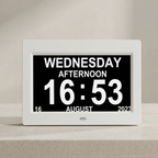 Digital Alarm Clock USB Powered Calendar Display 01