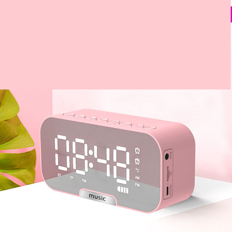 Digital Alarm Clock with Bluetooth Speaker - LED Display & Multi-Function 1