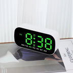 Digital LED Alarm Clock - Dual Alarms & Temperature Display 5