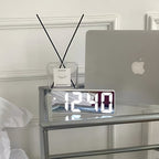 Digital LED Mirror Alarm Clock - Clear Time, Date & Temperature Display 0