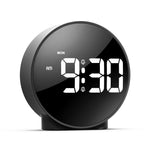 Digital Table Clock - Compact Design with Snooze & USB Charging 0
