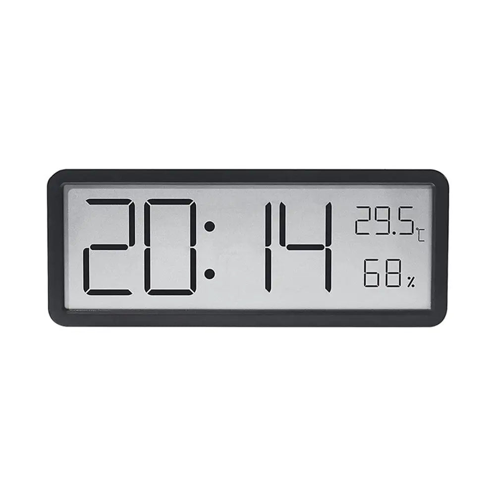 Digital Wall Clock - LED Display with Climate Monitoring Features 5