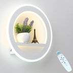 Dimmable LED Wall Light - Remote Control for Modern Illumination 0