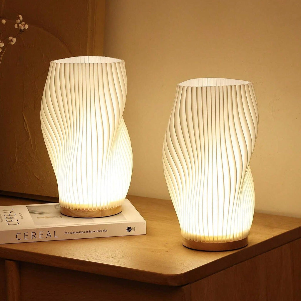Dimmable Table Lamp - Chic USB-Powered Design for Bedside & Desk 3