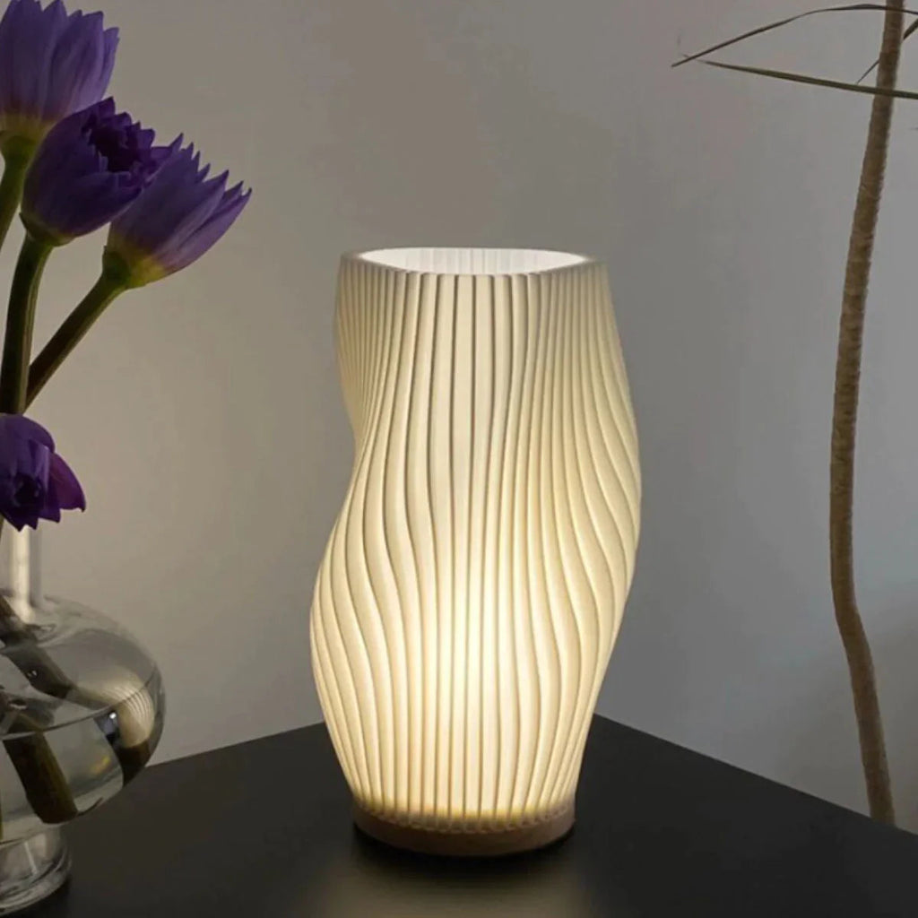 Dimmable Table Lamp - Chic USB-Powered Design for Bedside & Desk 4