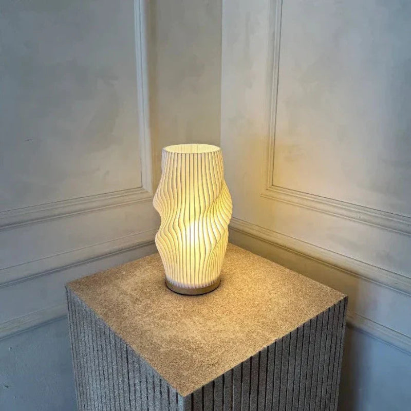 Dimmable Table Lamp - Chic USB-Powered Design for Bedside & Desk 7
