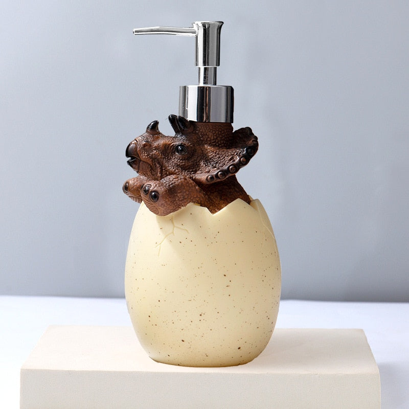 Dinosaur Soap Dispenser - Encourages Handwashing with Fun Design 4