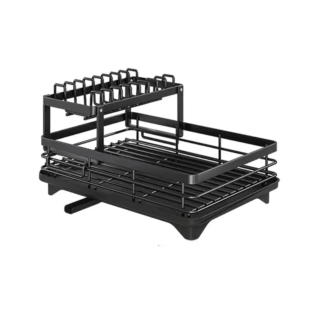 Dish Drying Rack, Countertop, Removable Rack, Kitchen Organizer 7