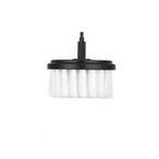 A replacement brush attachment head with a black plastic frame and white bristles, shown against a plain white background.