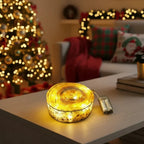 Double-Layer Warm White LED String Lights, 10m Copper Wire for Indoor Christmas Tree Decoration 0