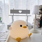 Duck-Shaped LED Night Light - Color Changing & Touch Control 1