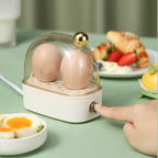 Electric Egg Cooker - 3 Heat Settings for Perfect Eggs Every Time 2