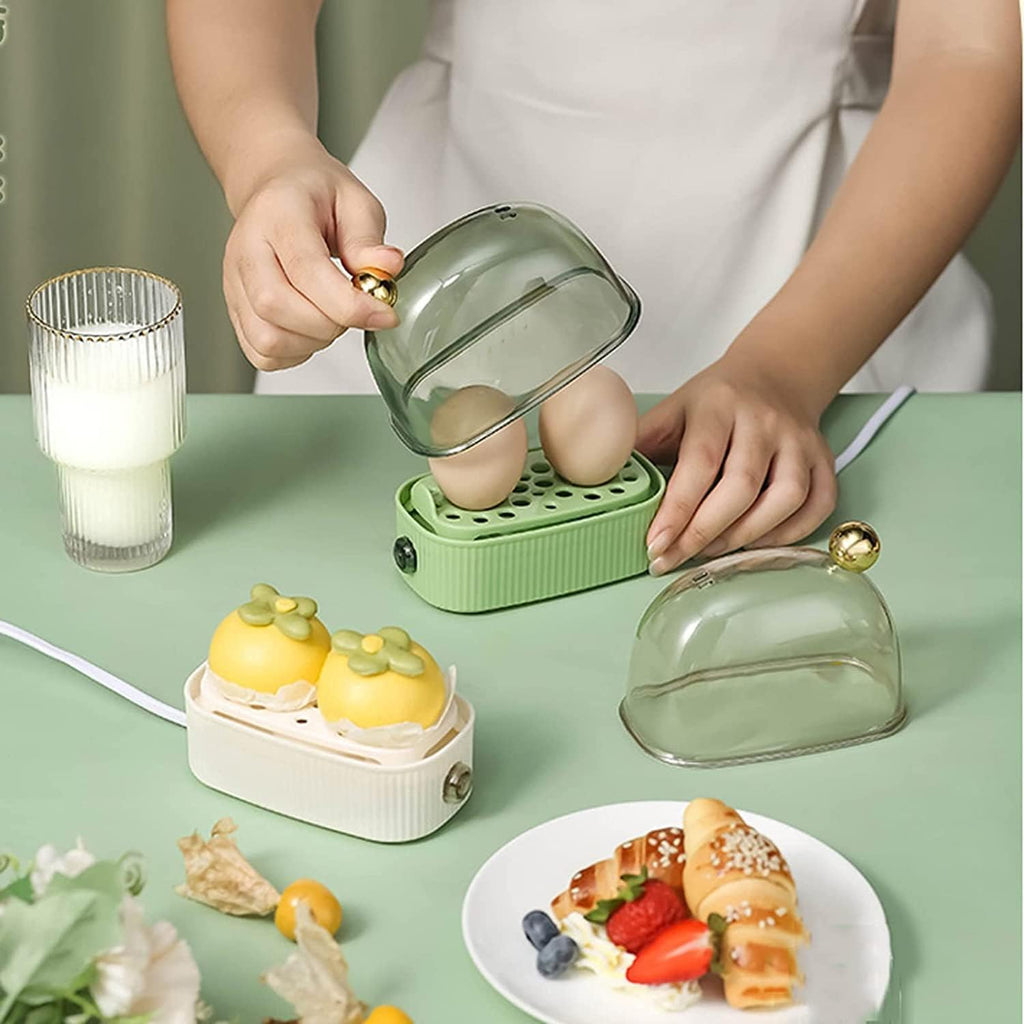 Electric Egg Cooker - 3 Heat Settings for Perfect Eggs Every Time 3