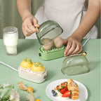 Electric Egg Cooker - 3 Heat Settings for Perfect Eggs Every Time 3