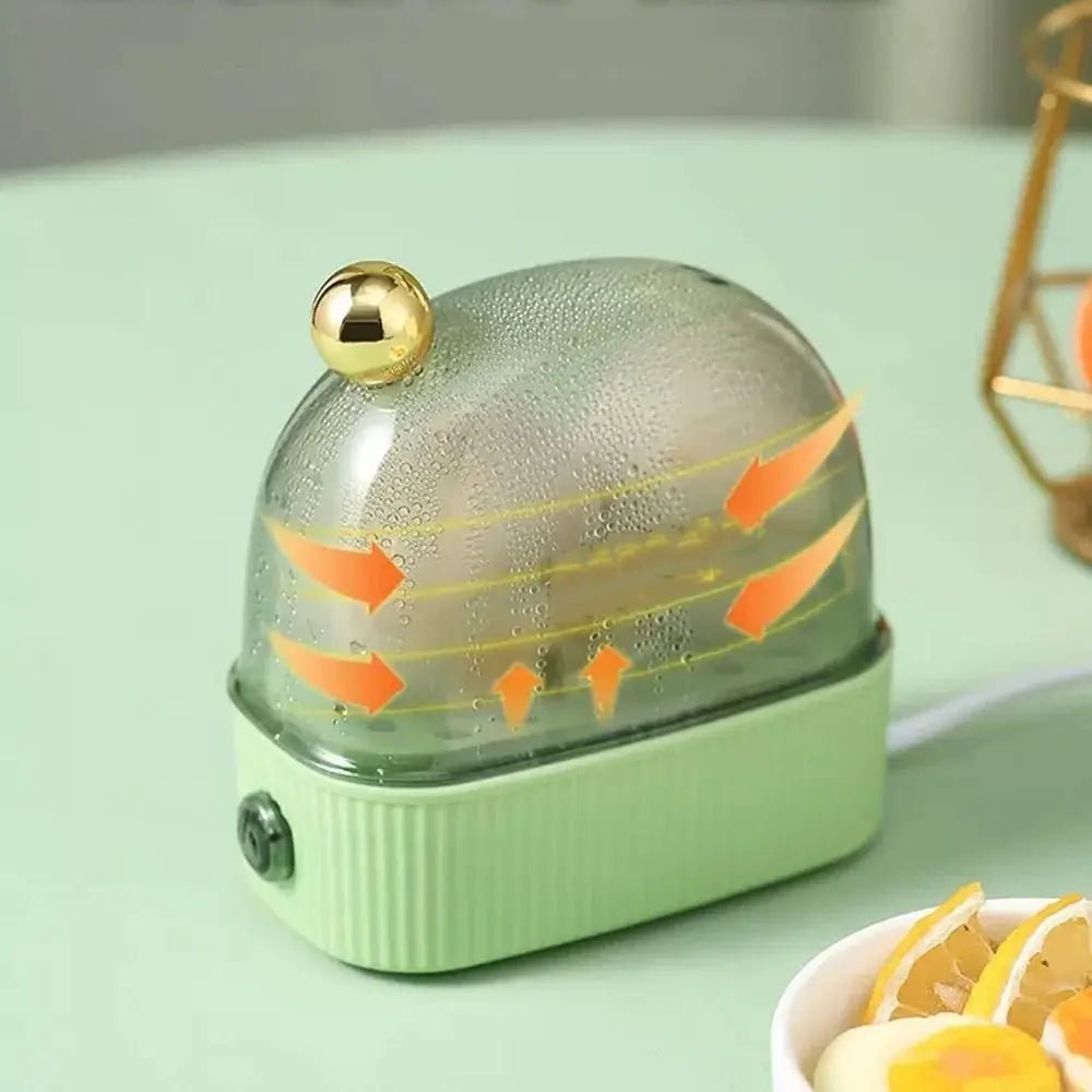 Electric Egg Cooker - 3 Heat Settings for Perfect Eggs Every Time 5