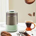 Electric Grain Mill Grinder - Double-Layer Grinding for Fine Results 2