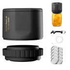 Electric Mason Jar Vacuum Sealer - Quick, Cordless Food Preservation 0
