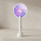 Electric Mosquito Zapper Rechargeable Handheld Bug Swatter with UV Lamp 1