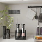 Rechargeable Electric Salt and Pepper Grinder Set with LED 5