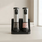 Rechargeable Electric Salt and Pepper Grinder Set with LED 1