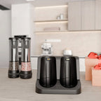 Rechargeable Electric Salt and Pepper Grinder Set with LED 3