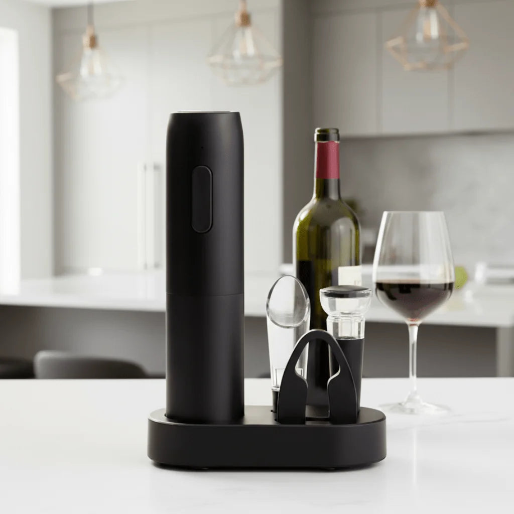 Rechargeable 4 in 1 Electric Wine Opener Set 1