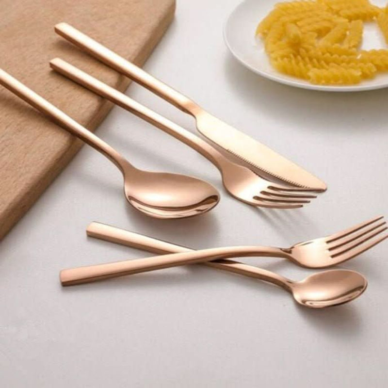 30 Piece Cutlery Set 18/10 Stainless Steel Modern Finish 4
