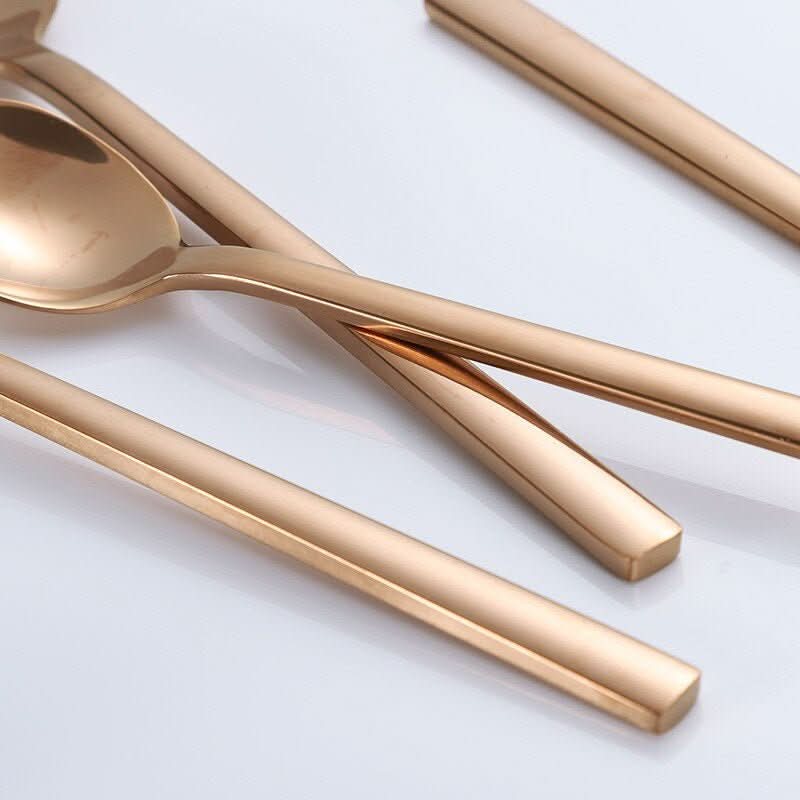 30 Piece Cutlery Set 18/10 Stainless Steel Modern Finish 3