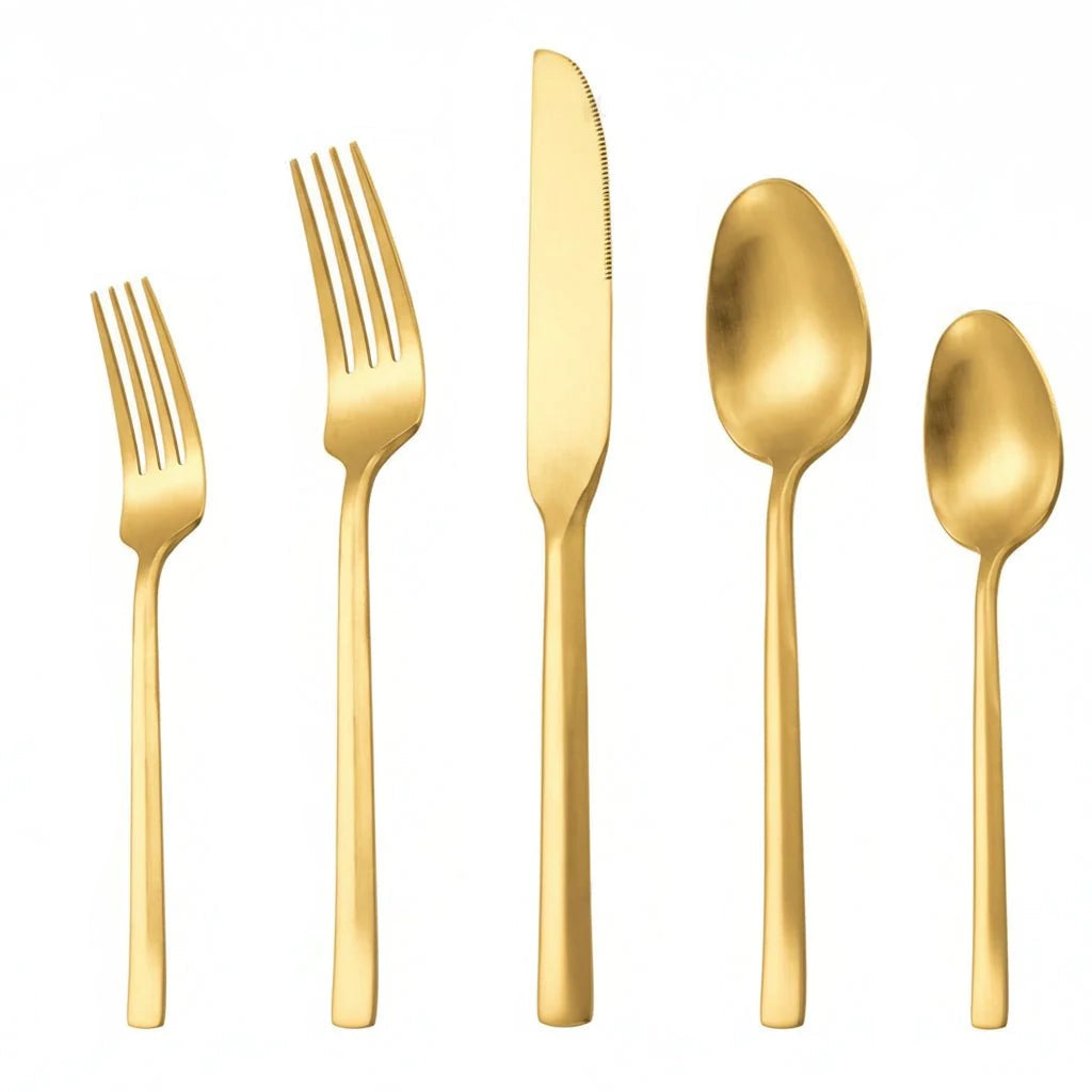 30 Piece Cutlery Set 18/10 Stainless Steel Modern Finish 2