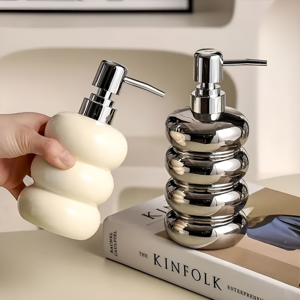 Elegant Soap Dispenser - Stylish Hand Soap & Kitchen Use, Easy Pump 1