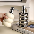 Elegant Soap Dispenser - Stylish Hand Soap & Kitchen Use, Easy Pump 1