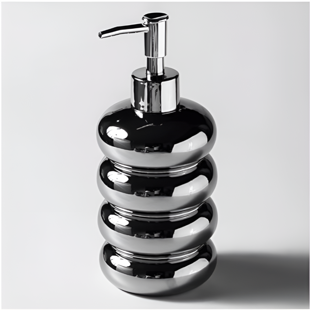 Elegant Soap Dispenser - Stylish Hand Soap & Kitchen Use, Easy Pump 5