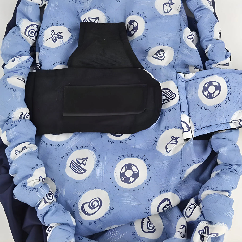 Ergonomic Baby Carrier - Comfortable Cotton Straps for Secure Baby Holding 5