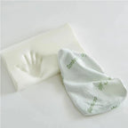 Bamboo baby head shaping pillow on a white background
